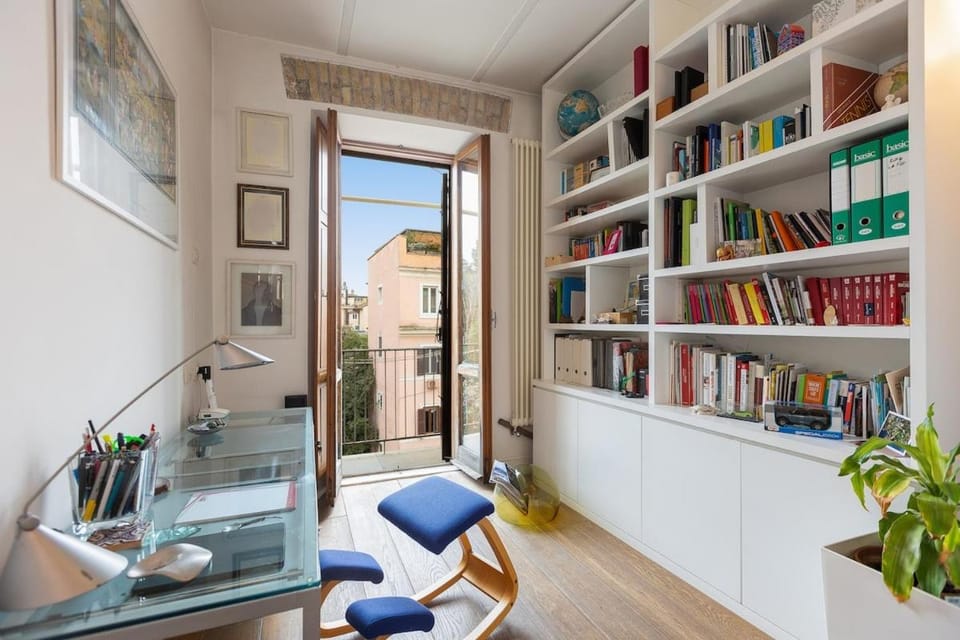 Design duplex Penthouse with Terrace and elevator in Monti Apartment in Rome