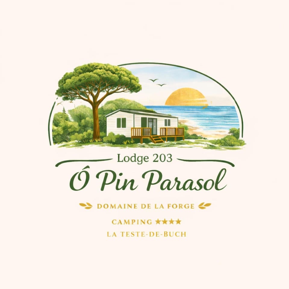 Lodge 203 - Ó Pin Parasol - Camping La Forge 4 - La Teste House in Gujan-Mestras
