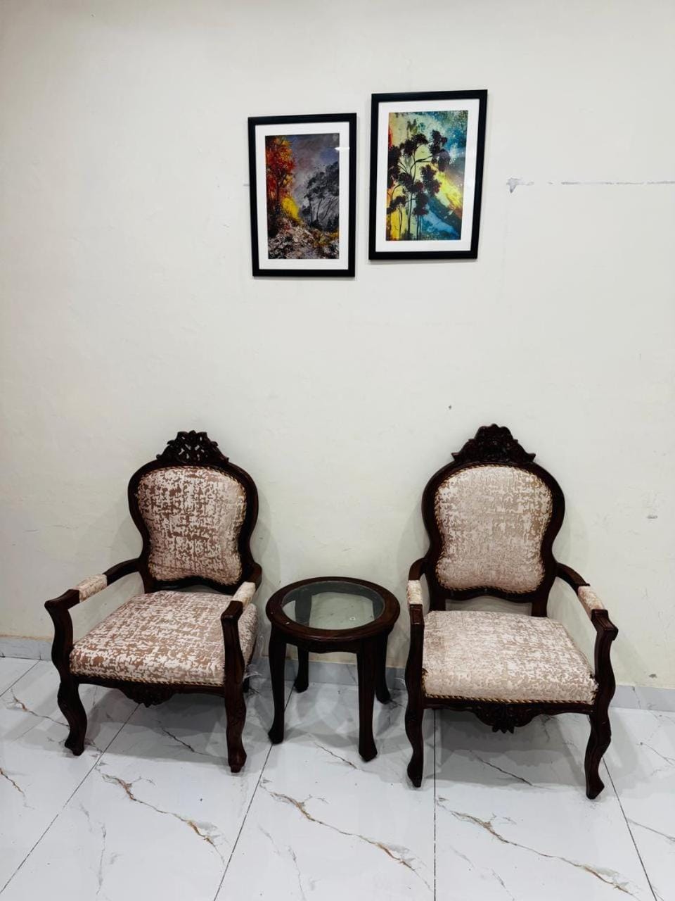 Decorative detail, Seating area