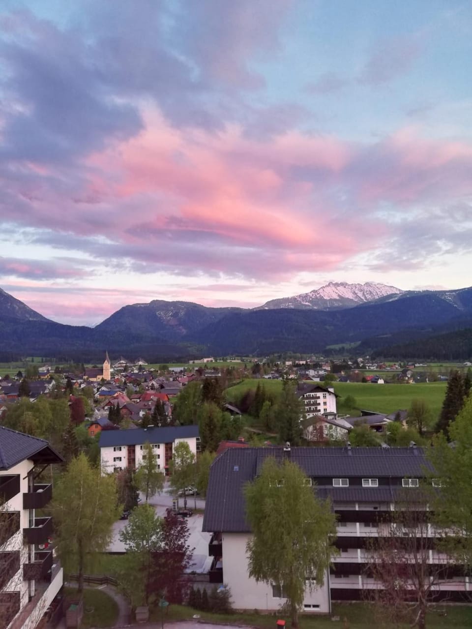 Spring, View (from property/room), City view, Sunset
