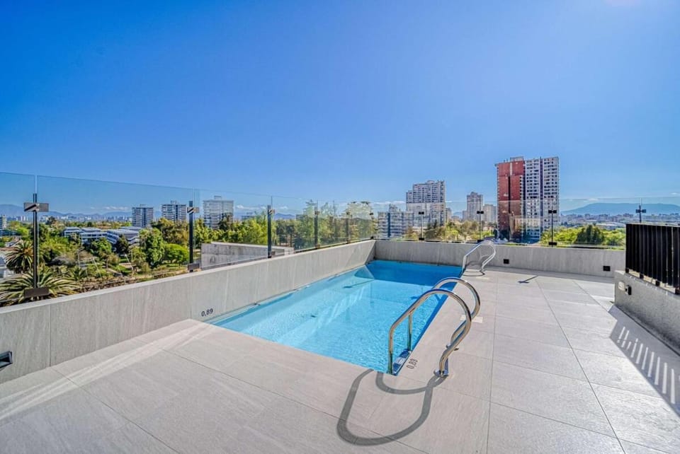 Coventry Space I 1D Wifi and AC Apartment in Las Condes