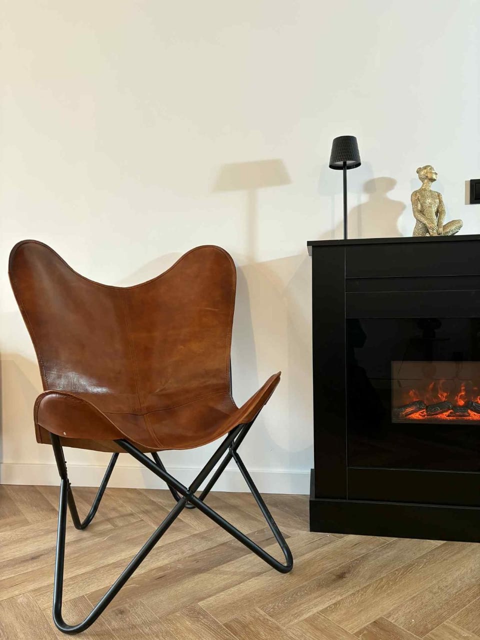 Property building, Living room, fireplace