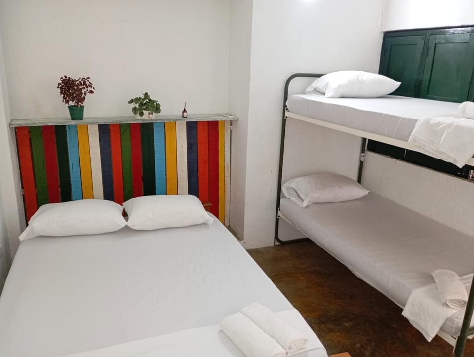 Bed, Bathroom, Photo of the whole room, bunk bed, air conditioner
