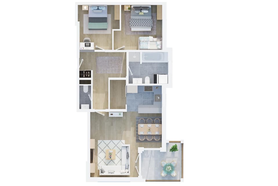 Ferienwohnung am Europa-Park Rust - Apartment Momente Apartment in Rust