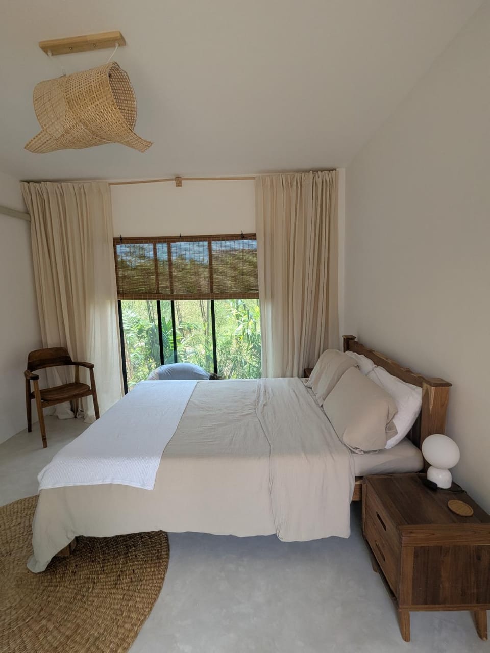 Bed, View (from property/room), View (from property/room), Photo of the whole room, Bedroom, Garden view, Garden view