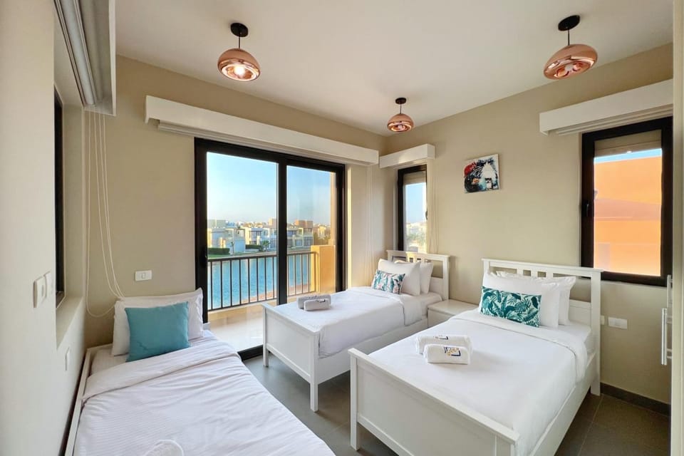 Eclectic 2 BDR Twin House Tawila El Gouna House in Hurghada