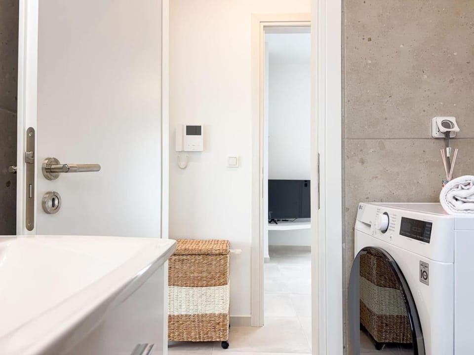 Bathroom, laundry, washing machine