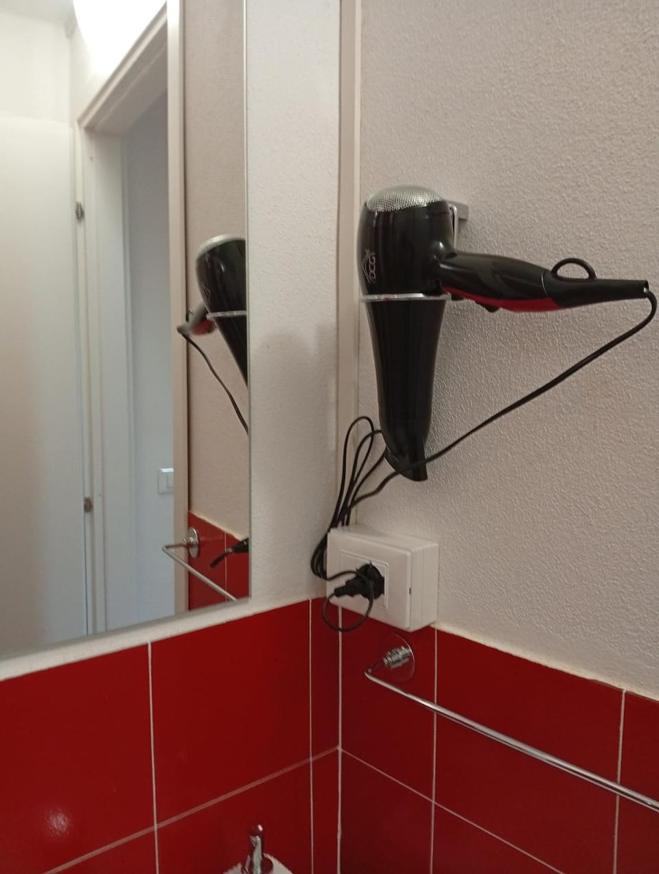 Bathroom, hair dryier