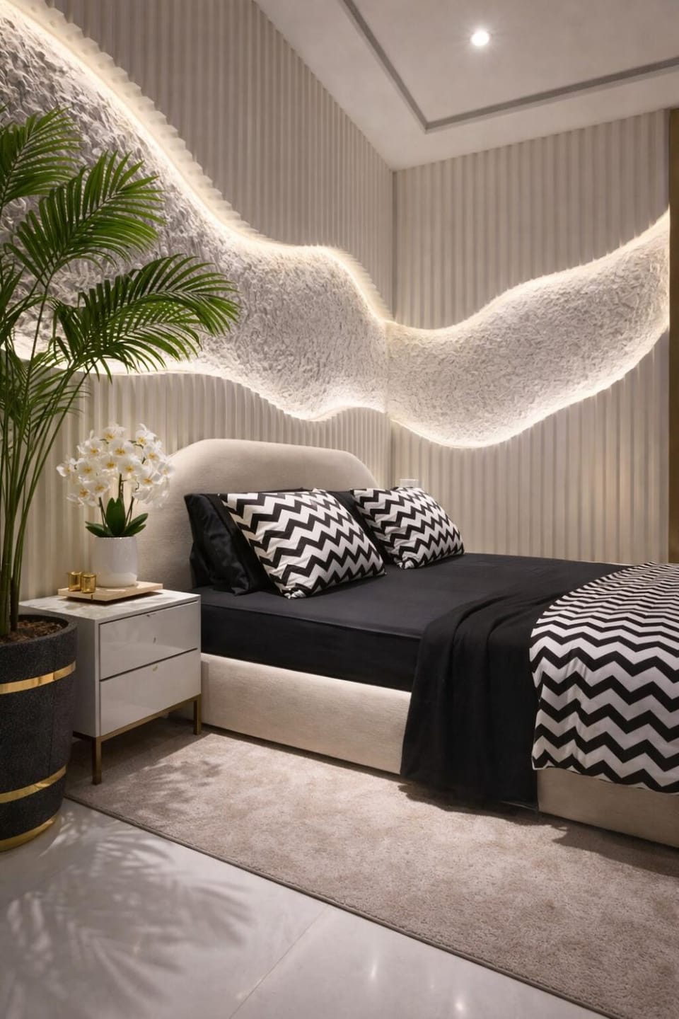 Bed, Bedroom