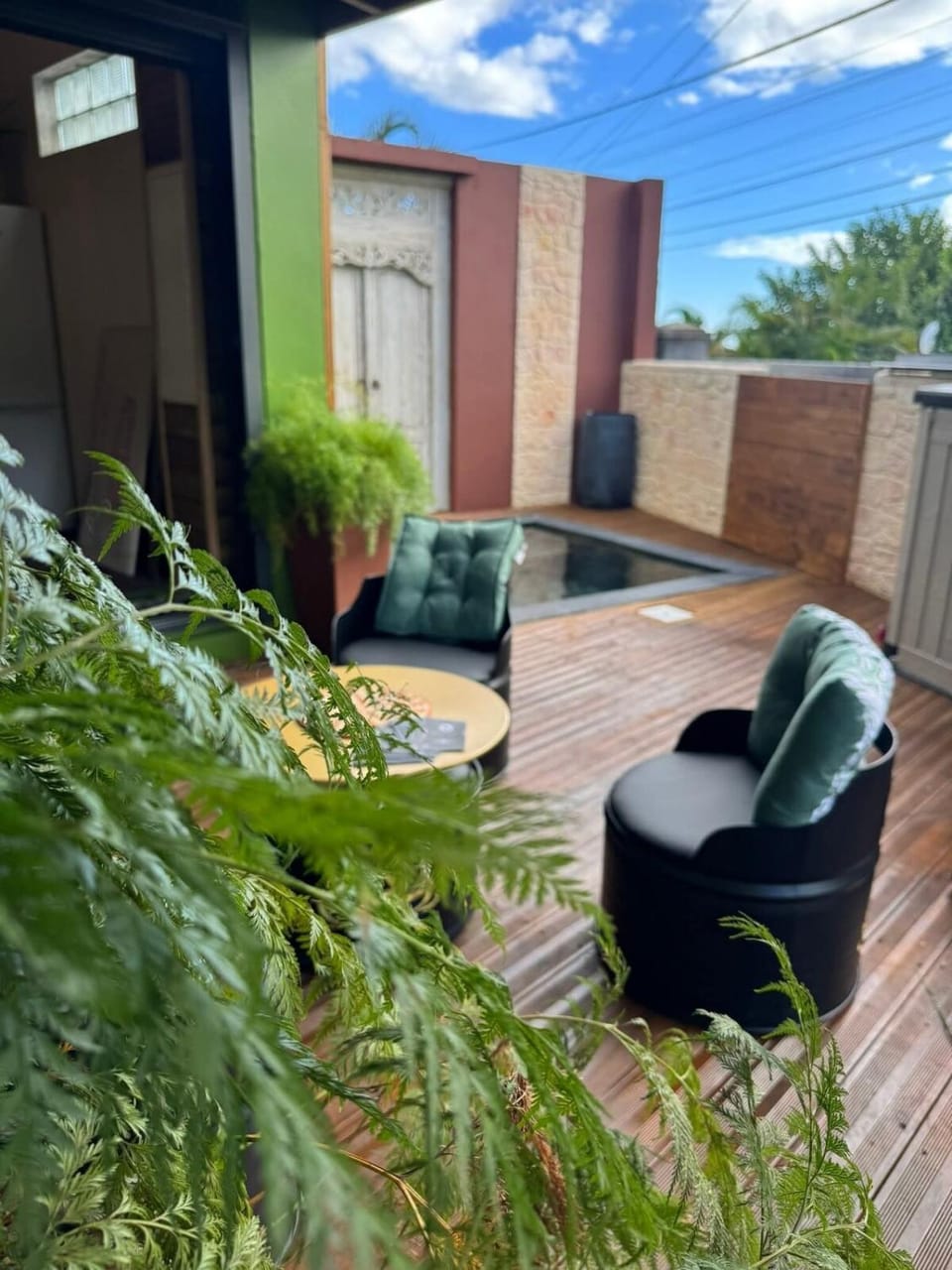 Patio, Garden, Garden view