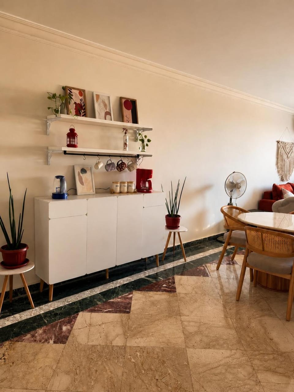 Dining area