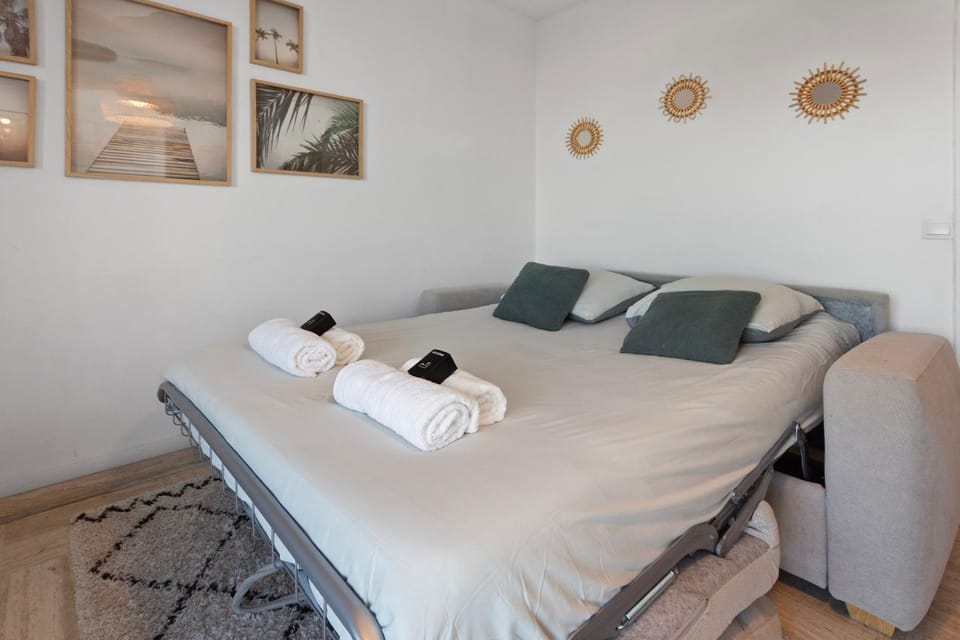 Le Palmier - City centre - Parking - Quiet - Sea Apartment in Cagnes-sur-Mer