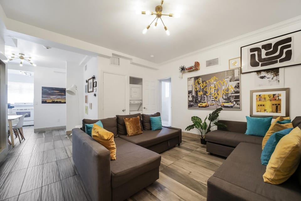 Library, Living room, Dining area