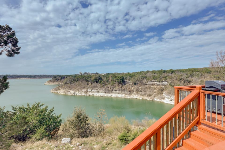 Panoramic Lake Belton Views: Home Near Marina House in Rio Grande