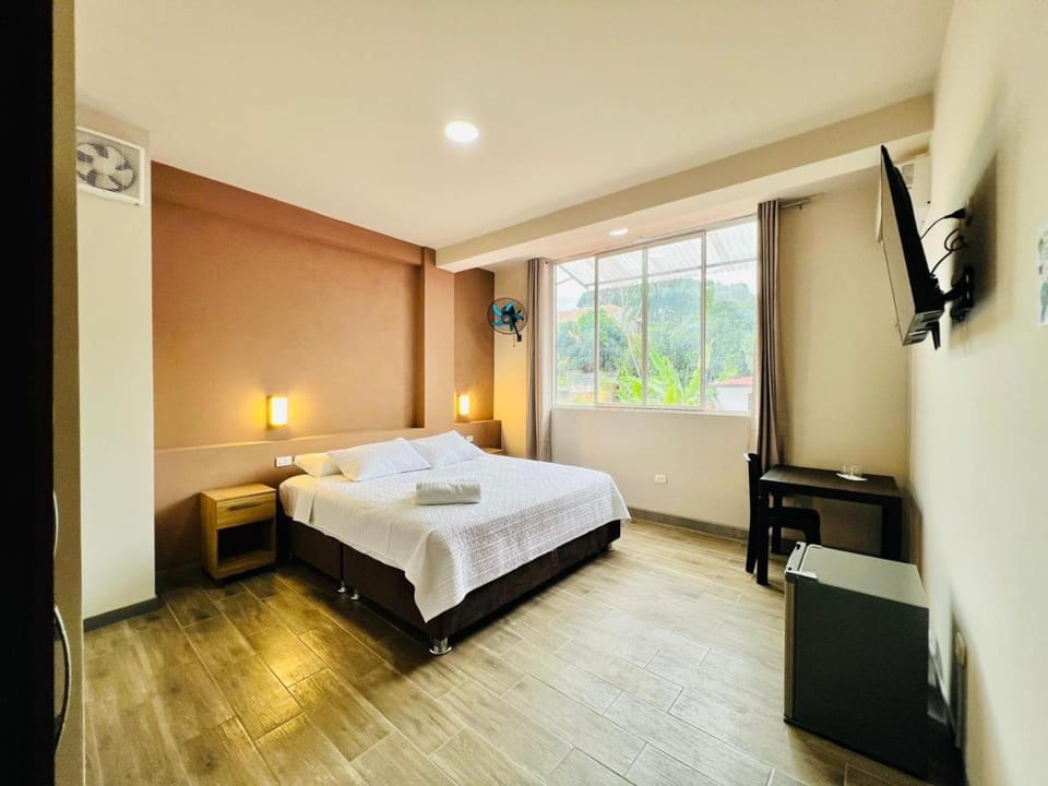 Bed, TV and multimedia, Photo of the whole room, Bedroom