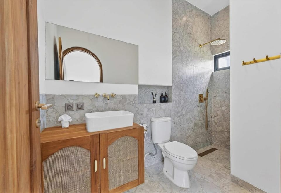 Unu Villa 12 Mediterranean 2BR With Rooftop & Pool Villa in North Kuta