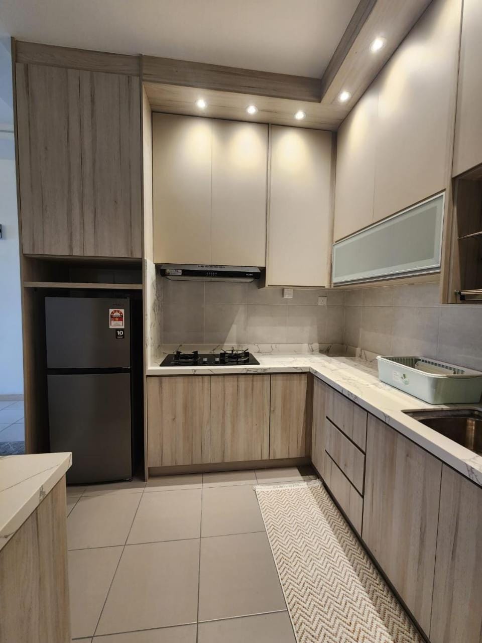 Kitchen or kitchenette, kitchen