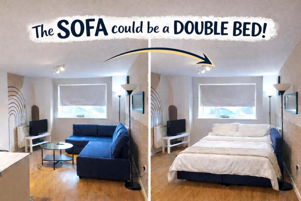 Modern Oxford 1 Bedroom Apart free CarPark Gated Development Newly Refurbished Apartment in Oxford