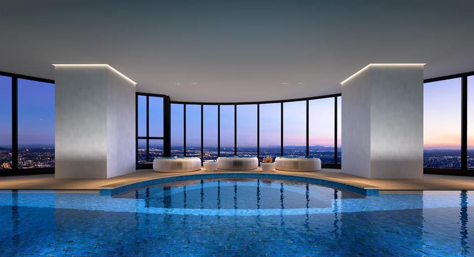 One Sky Residence - Sleep 6 - Pools Cinema Sauna Gym FREE Parking Apartment in Brisbane City