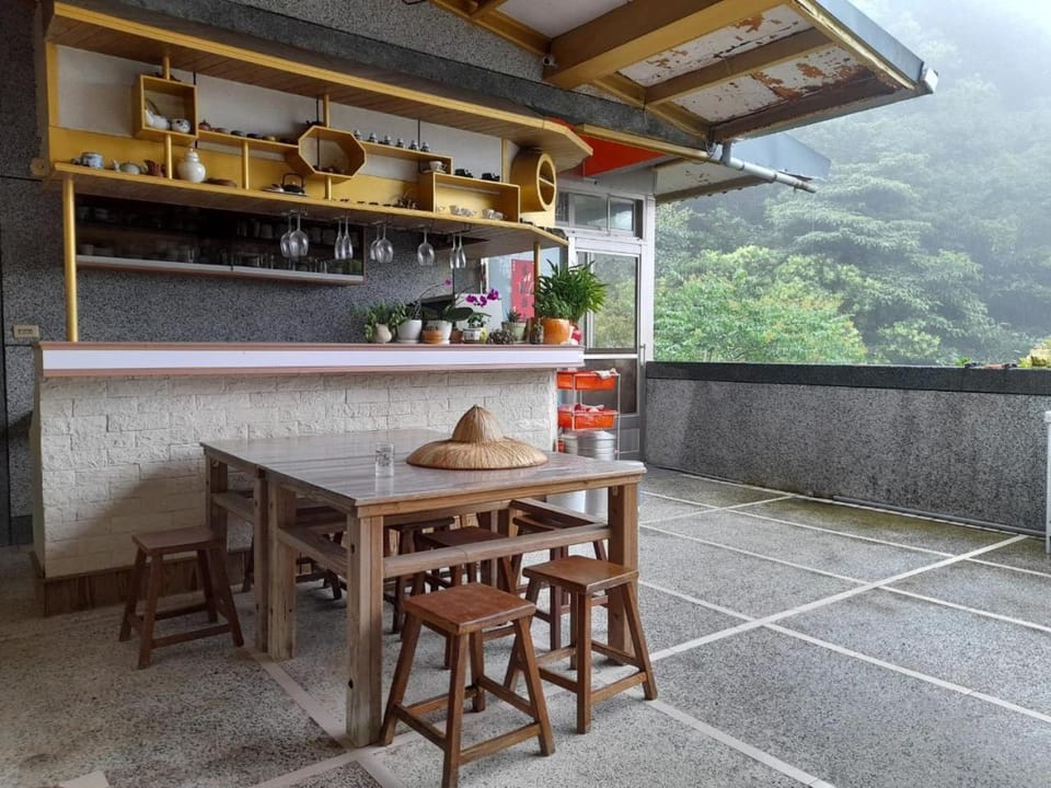 Property building, Patio