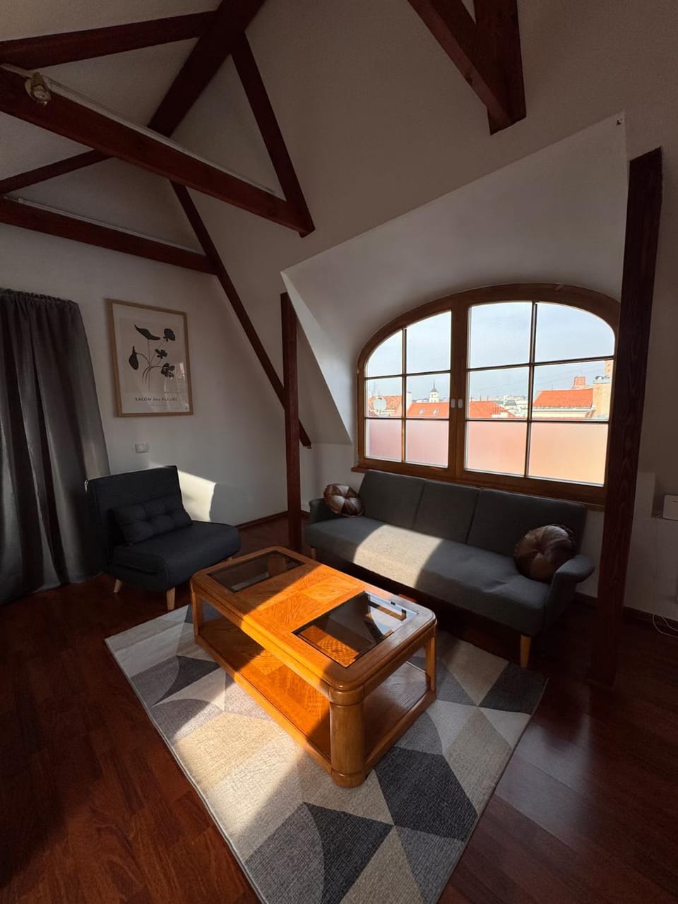 Beams & Bells Attic Old Town Self Check-In Apartment in Vilnius