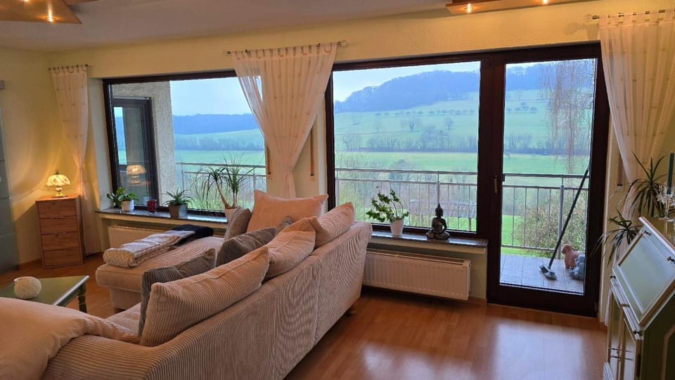 View (from property/room), Balcony/Terrace, Living room, Seating area