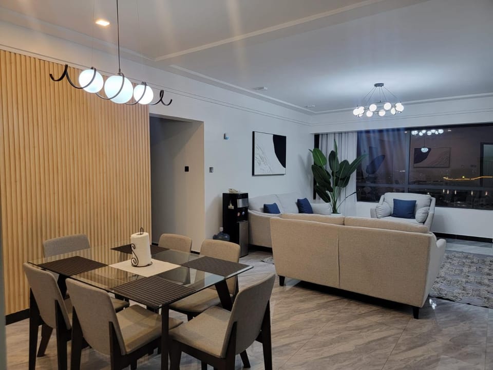 celestial three bedroom apartment with swimming pool, equipped gym ample parking space children playing ground and amazing scenic views Apartment in Nairobi