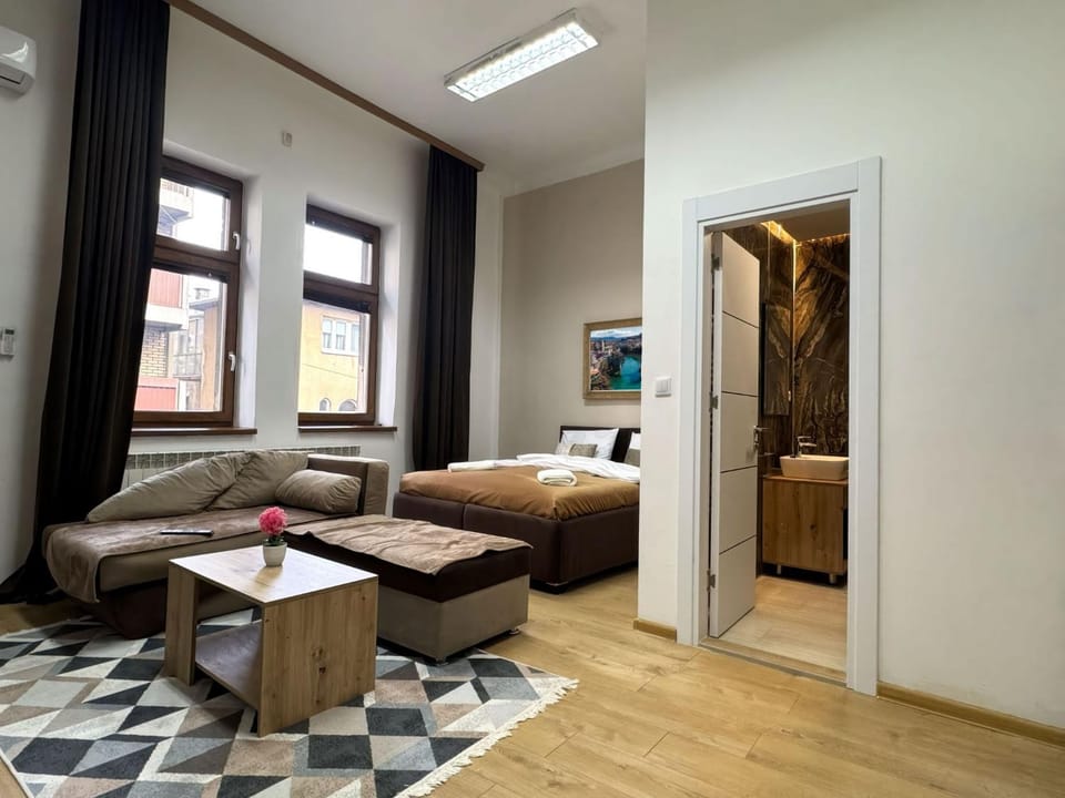 Living room, Bedroom