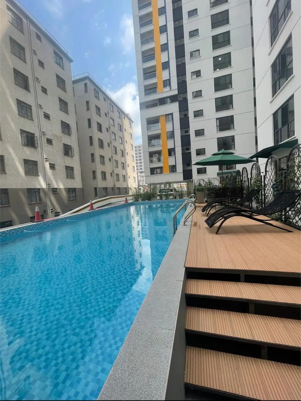 Property building, Swimming pool
