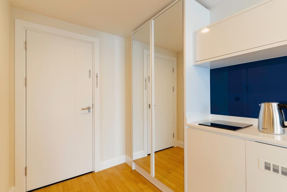 Kitchen or kitchenette, wardrobe