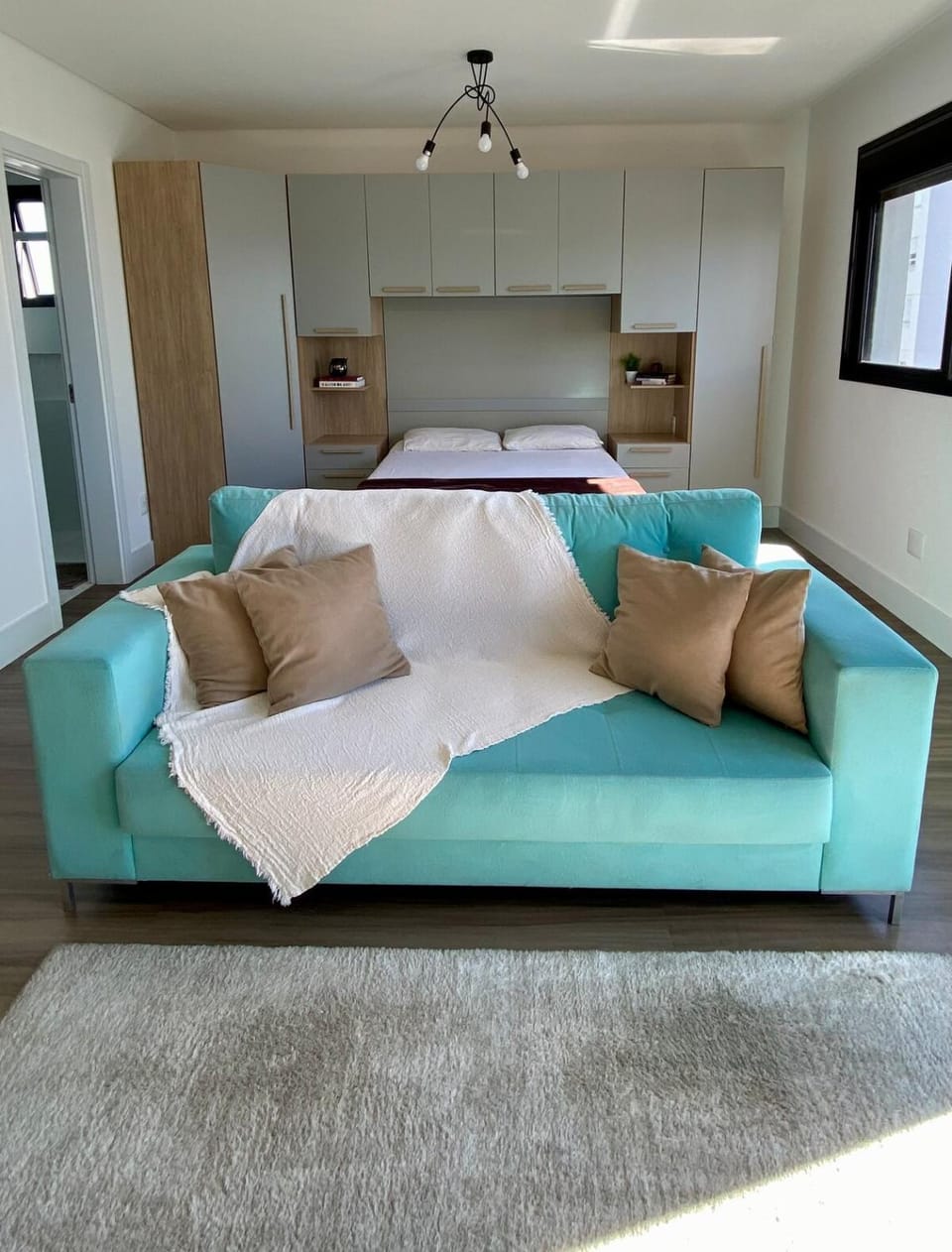 Living room, Bedroom, wardrobe
