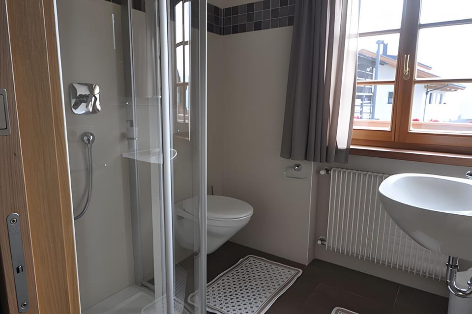 Bathroom, Living room