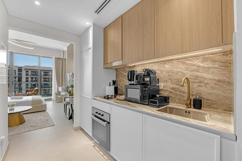 Waves- Elegant and Comfy Studio Escape for 4pax Apartment in Dubai