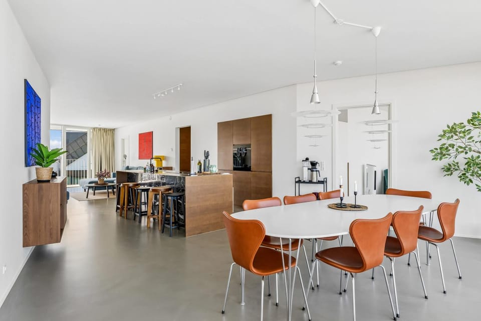 Luxury Penthouse in Top Class Islands Brygge Apartment in Copenhagen