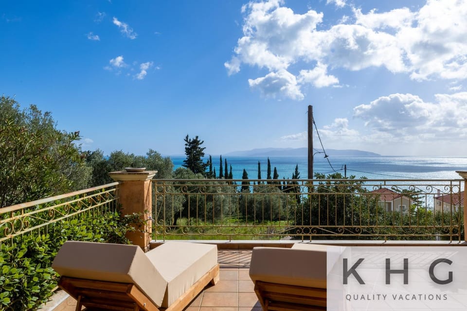 Alafona sea view maisonette in Vlachata village Villa in Peloponnese, Western Greece and the Ionian