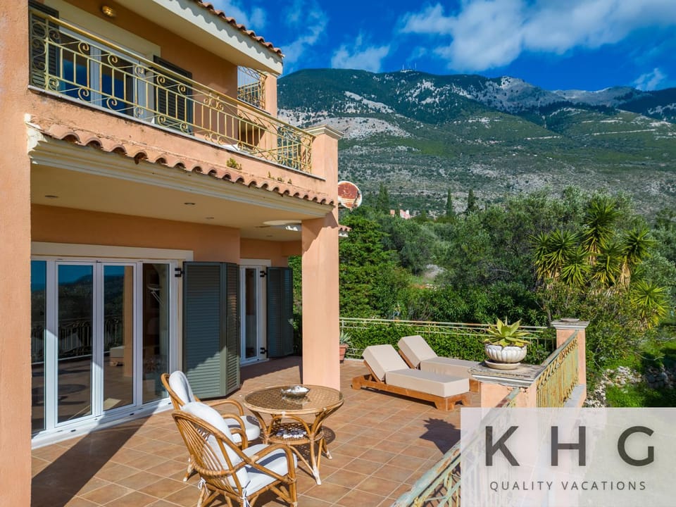 Alafona sea view maisonette in Vlachata village Villa in Peloponnese, Western Greece and the Ionian