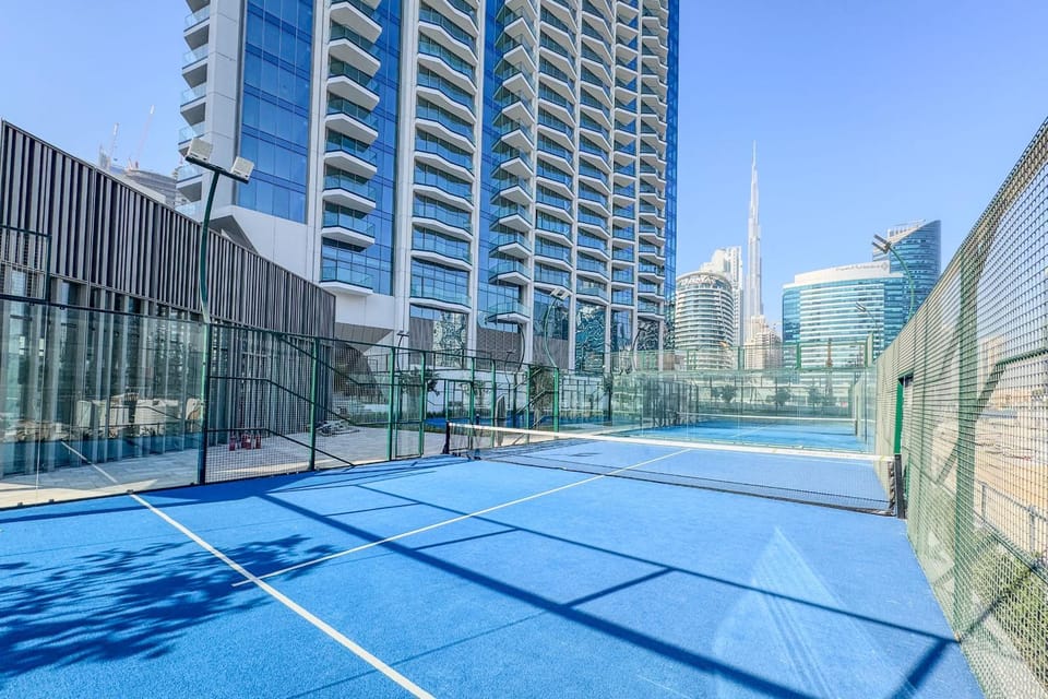 Refined Urban Studio Escape with Burj Khalifa View Apartment in Dubai