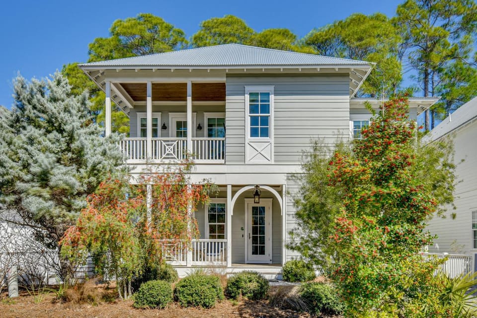 Steps to 30A Beaches! 4BR Coastal Home - Sleeps 12 House in South Walton County