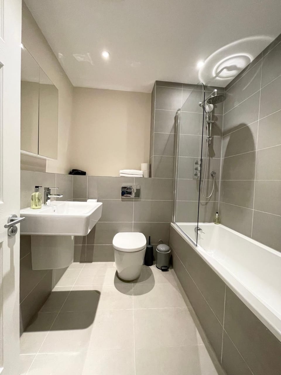 Shower, Bathroom, Bedroom