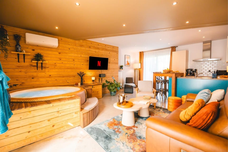 Private spa - La Sparenthèse House in Belgium