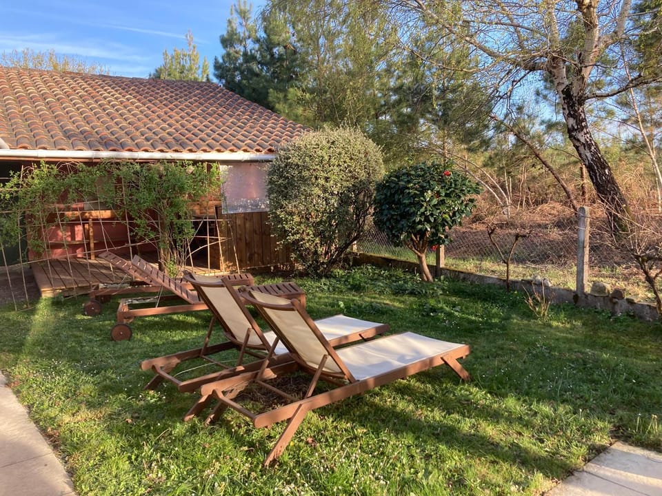 La maison rose House in Le Porge