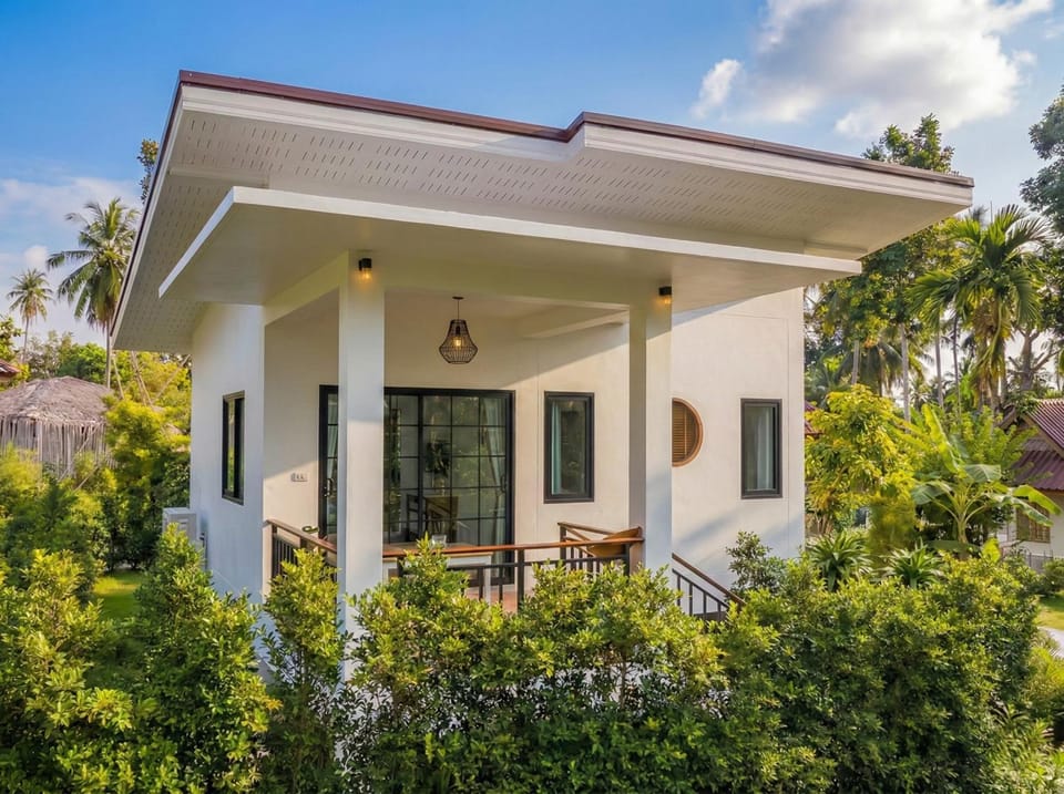 Property building, Garden, Garden view