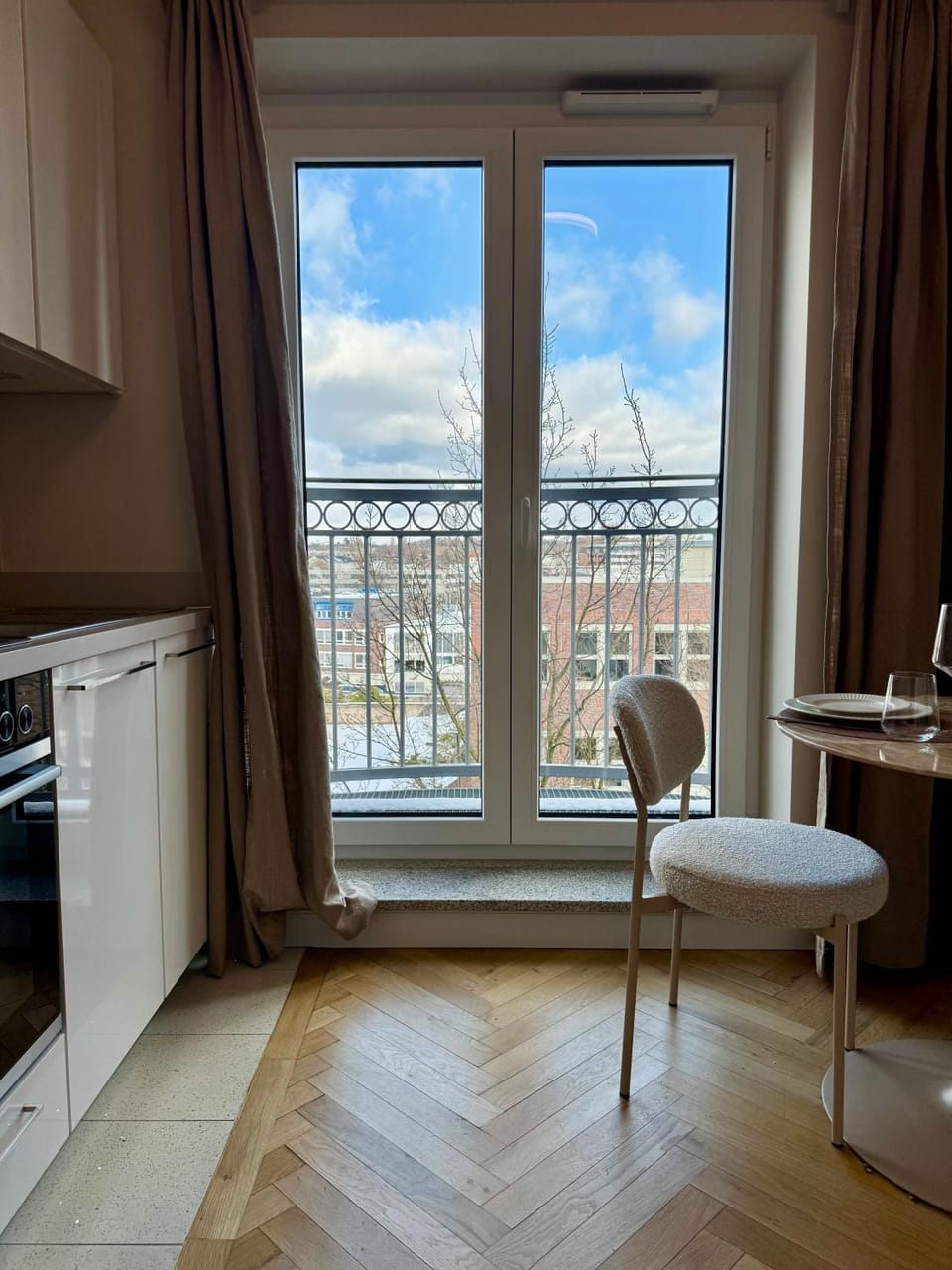 View (from property/room), Photo of the whole room, Dining area, Food, kitchen