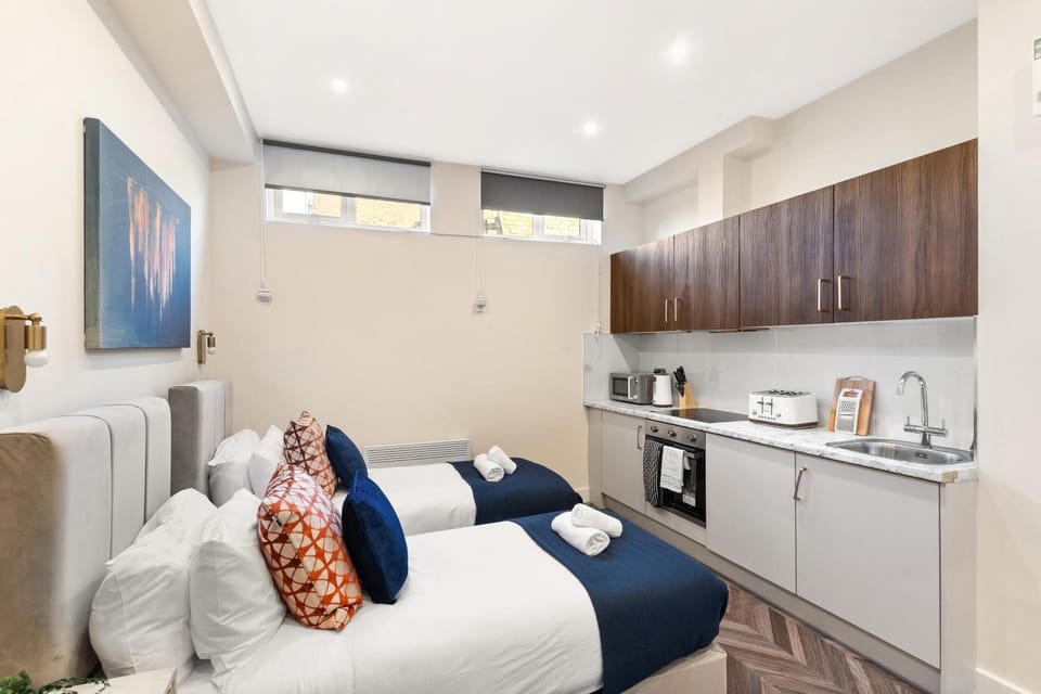 Elegant Studio Apartment North End Road, Fulham Apartment in London
