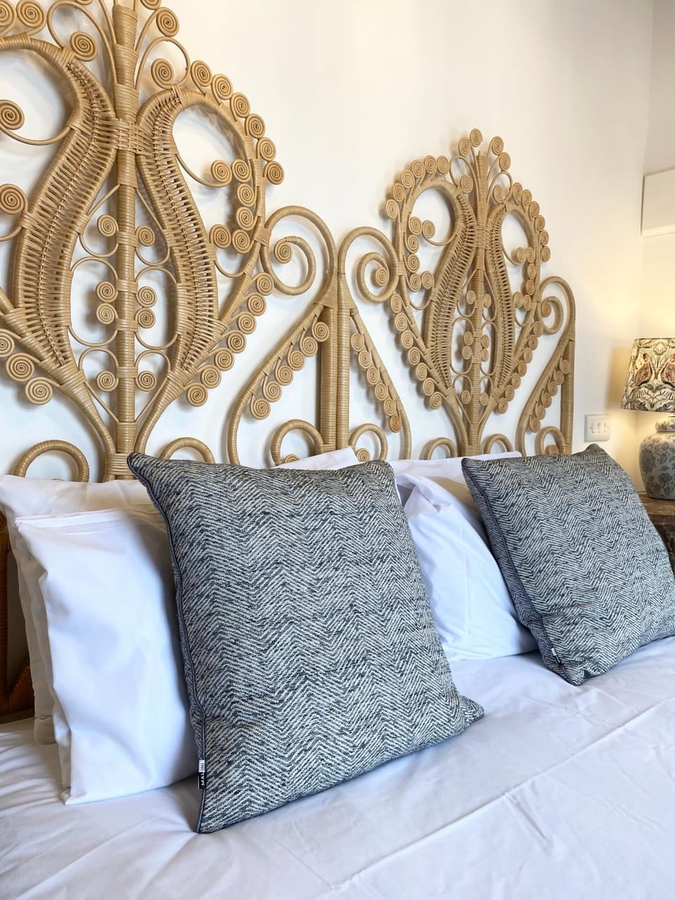 Bed, Decorative detail, Bedroom