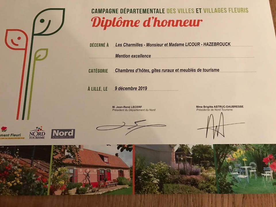 Les Charmilles Bed and Breakfast in Hauts-de-France