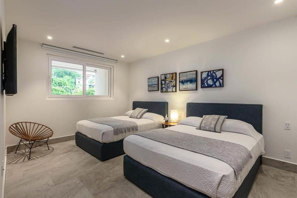 Oceanfront Indah Condo Sleeps 10 Sunsets House in Puerto Vallarta