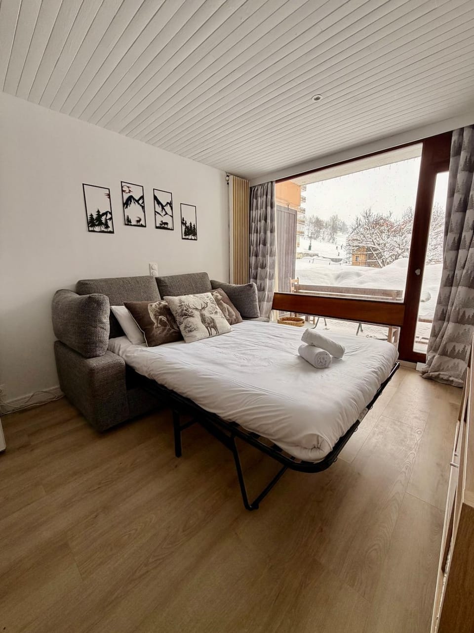 Au Coeur Des Pistes, 5 Personnes, Wifi Apartment in Les Deux Alpes