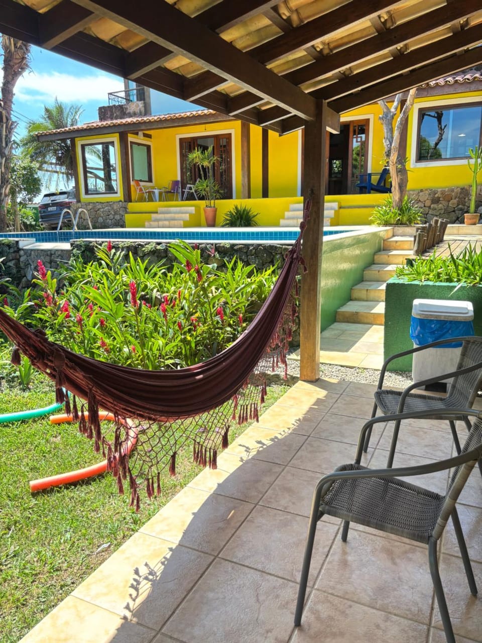 Patio, Garden, Seating area