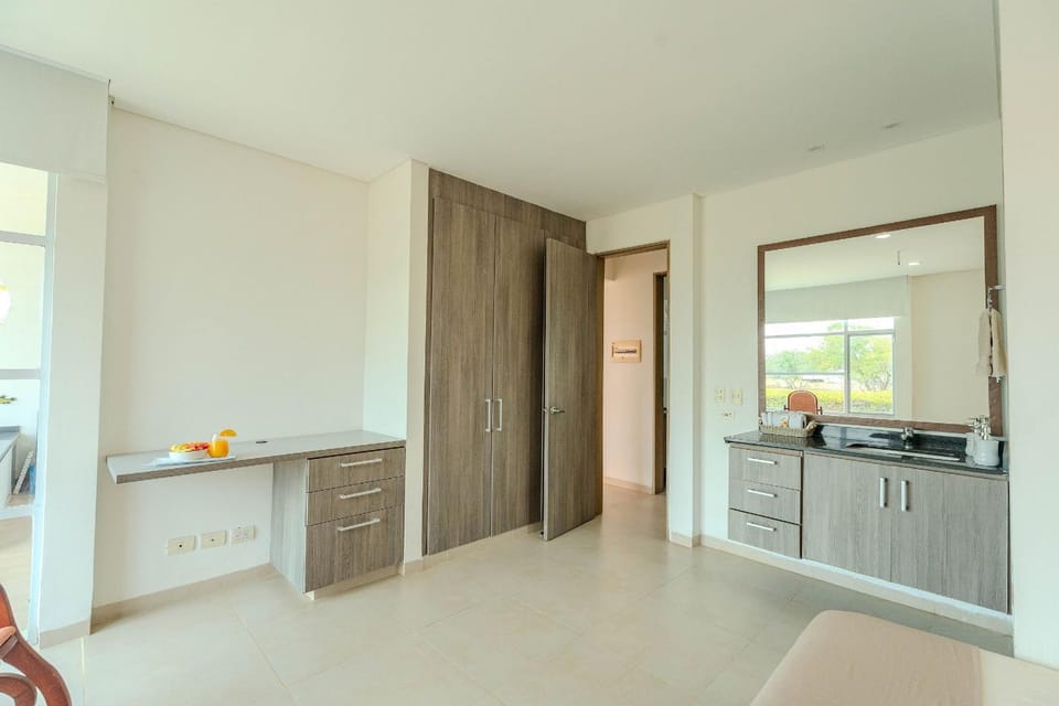 Cabaña 5 con jacuzzi privado en puerto velero Atl Apartment in Atlantico